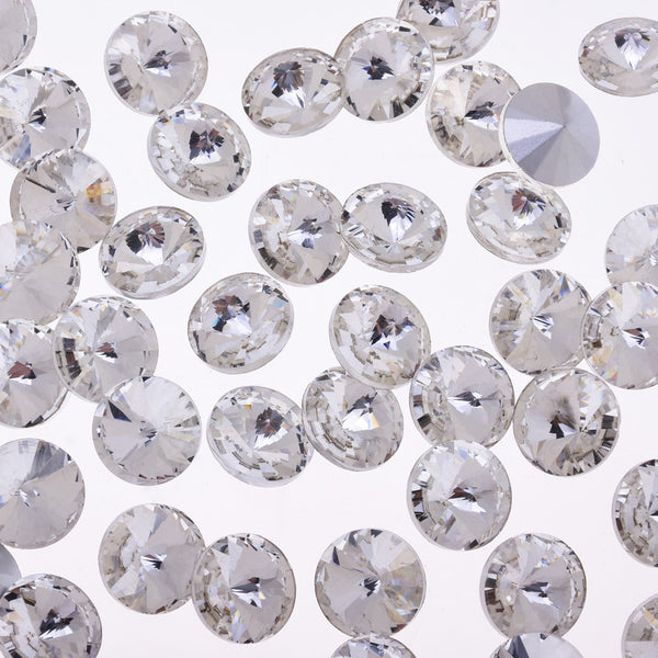 8mm Pointed Back rhinestone  crystal stone Glass Crystal High Quality Satellite stone decoration clear white 50pcs 10181650