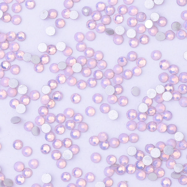SS6 1440PCS Rose Water Opal Non Hot Fix Crystal, Flat Back 3D Rhinestones DIY Phone case Nail art design deco supplies