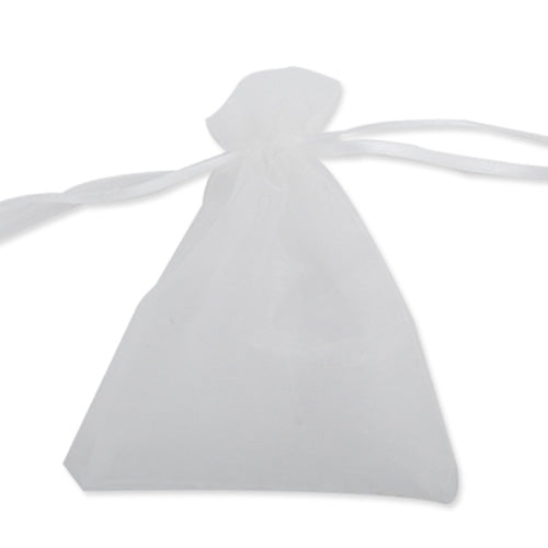 100*120 MM White Organza Jewelry Gift Pouch Bags ,Sold 100 PCS Per Lot, Great For Wedding Favors, Sachets, Beads, Jewelry and so on