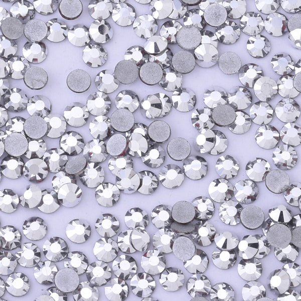 SS10 1440PCS Silver Non Hot Fix Crystal, Flat Back 3D Rhinestones DIY Phone case Nail art design deco supplies