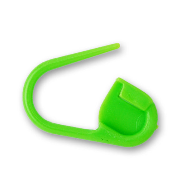 50 Plastic Safety Pins Charms Cupcake Picks Baby Shower Mini Safety Pins Green