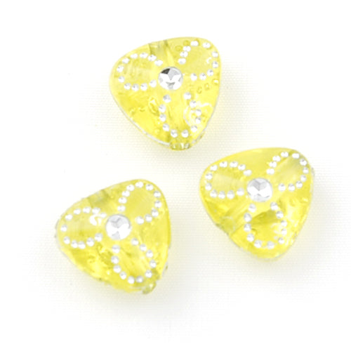 9 MM Plastic Beads with diamond,Sold per pkg of 2650 PCS