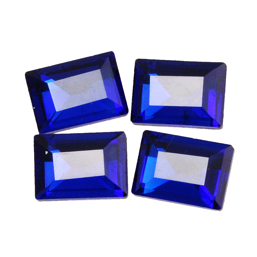 10*14mm Cartesian Rectangular bottom tip Crystal Fancy Stone,Sapphire Blue Crystal Faceted Stone,4527,20pcs/lot