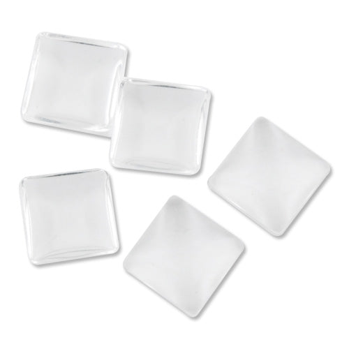 200 10*4MM square Flat Back clear Crystal glass Cabochon,Top quality