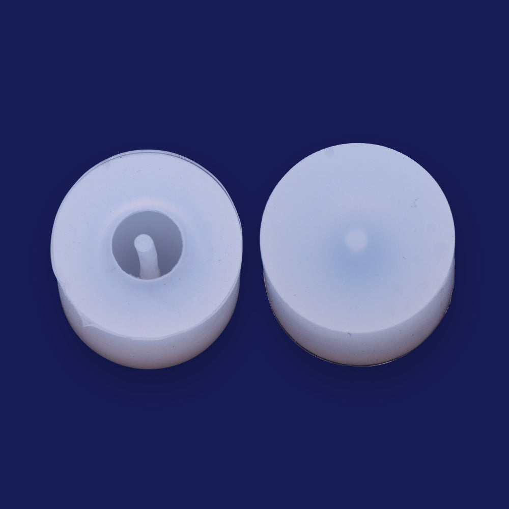 1 pcs spherical beads pendant 16mm Resin Silicone Mould spherical beads with holes Jewellery Making  Cabochons for earrings pendant mold