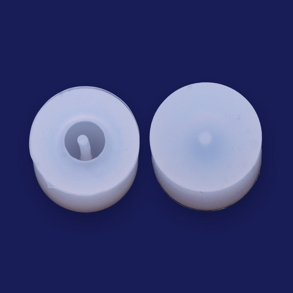 1 pcs spherical beads pendant 16mm Resin Silicone Mould spherical beads with holes Jewellery Making  Cabochons for earrings pendant mold