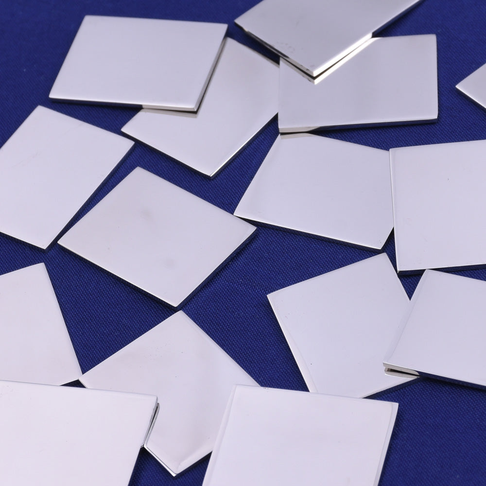 10 tibetara® about 13x25mm Rectangle Tag Metal Stamping Blanks Stainless Steel Blanks Diy Jewelry Supplies