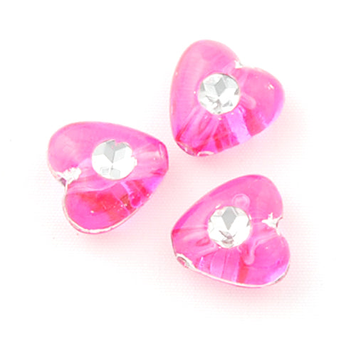 8 MM Plastic Beads with diamond,Sold per pkg of 3300 PCS