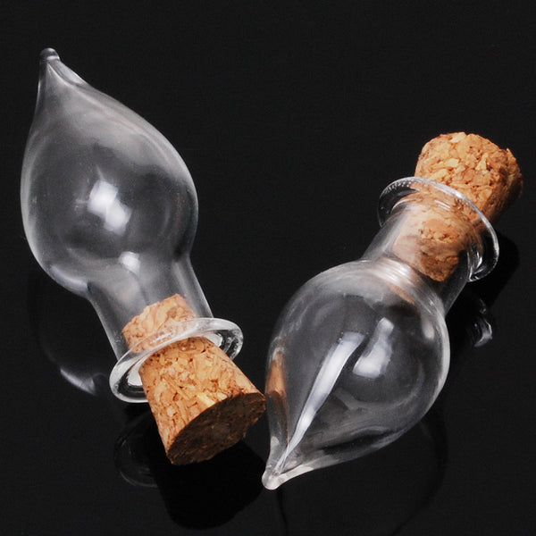 13*29mm Cute mini clear cork stopper glass bottles, tiny glass bottles,small wish bottles,vials jars containers,empty glass bottles,10pcs/lots