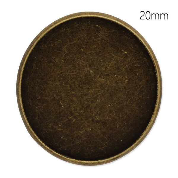 Brooch With 20 MM Round Bezel,Antique Bronze plated,brass filled,20pcs/lot
