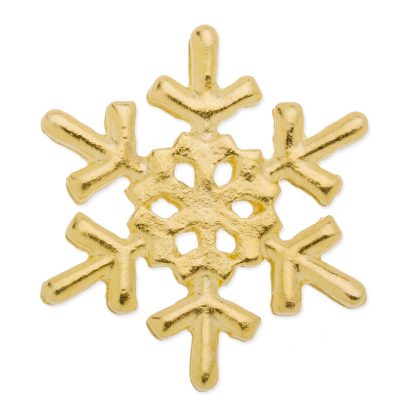 22mm window plate for floating locket,"snowflake",Golden color,10pcs/lot