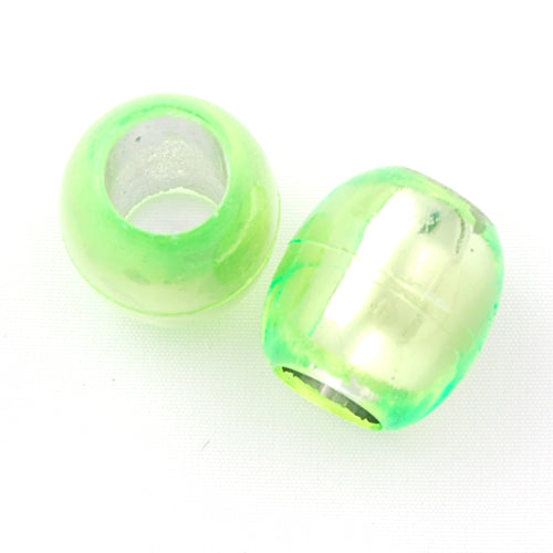 12*12 MM Silver Lined Hole Plastic Beads,Sold per pkg of 660 PCS