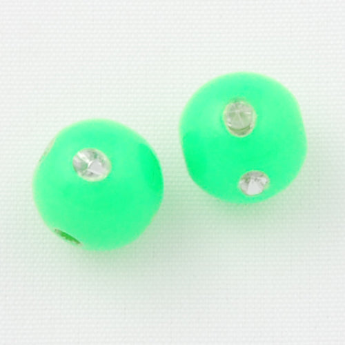 6 MM Acrylic Beads with Diamond,Sold per one package of 5200 PCS