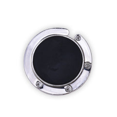 1 Bag Hook Blank - Round Purse Hook - Purse Hook Hanger fit 30mm Round Glass Dome Cabochon Purse or Diaper Bag Hanger - Silver Table Hook