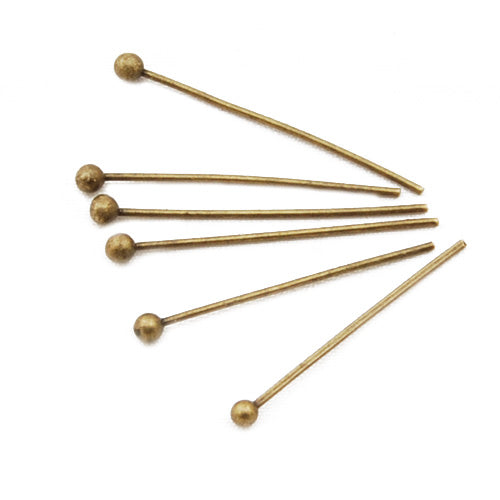 Ball Pin Antique Brass,20MM,Sold About 1000 Pcs per pkg