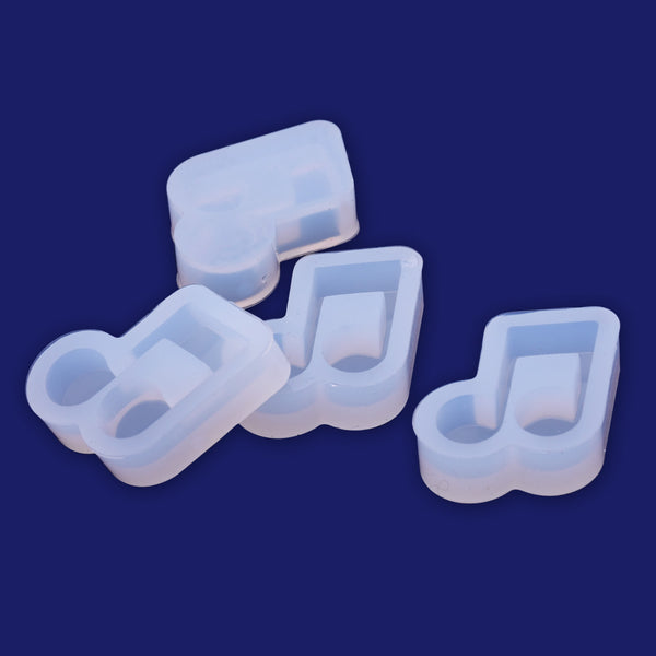 1 pcs Note Shape Crystal silicone mold pendant 26.5*20.5*7mm DIY Jewellery Making  Cabochons for earrings pendant Resin Silicone Mould