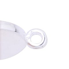 20 Silver Round Zinc Alloy Cameo Cabochon Setting,Pendant trays,fit 20mm cabochon