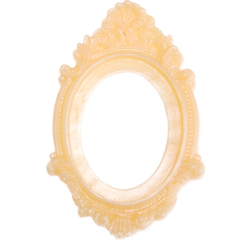 30*40MM Oval Resin cameo setting,Eraser Pink;for 30*40mm Cabochon/Picture/Cameo;sold 20pcs per pkg