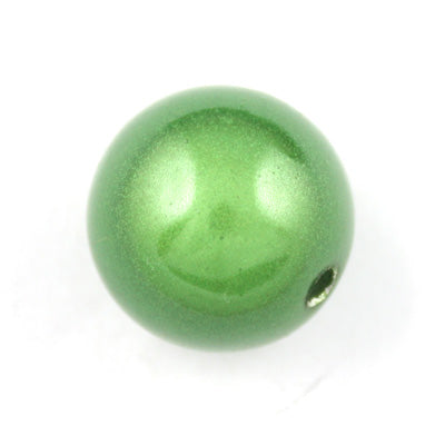 Top Quality 20mm Round Miracle Beads,Green,Sold per pkg of about 120 Pcs