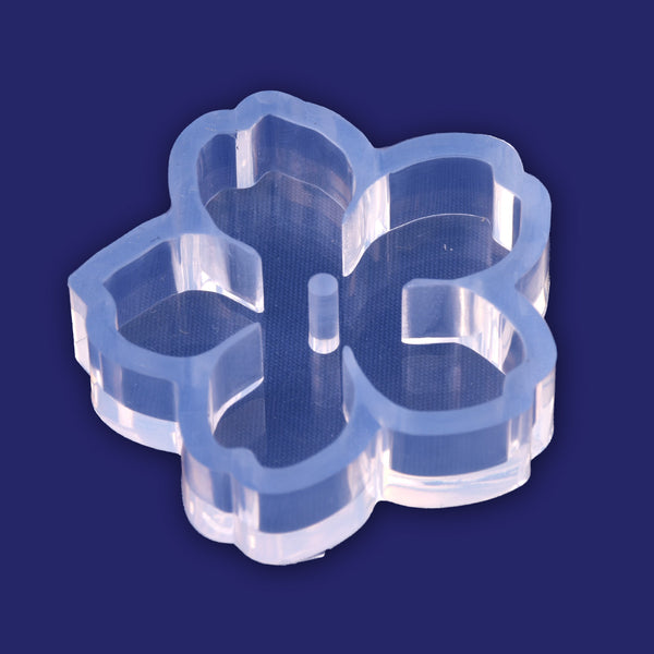 1 Pcs Cherry blossoms Cake mold Cake Mold Soap Mold Clear Silicone Mold Flexible Mold with hole