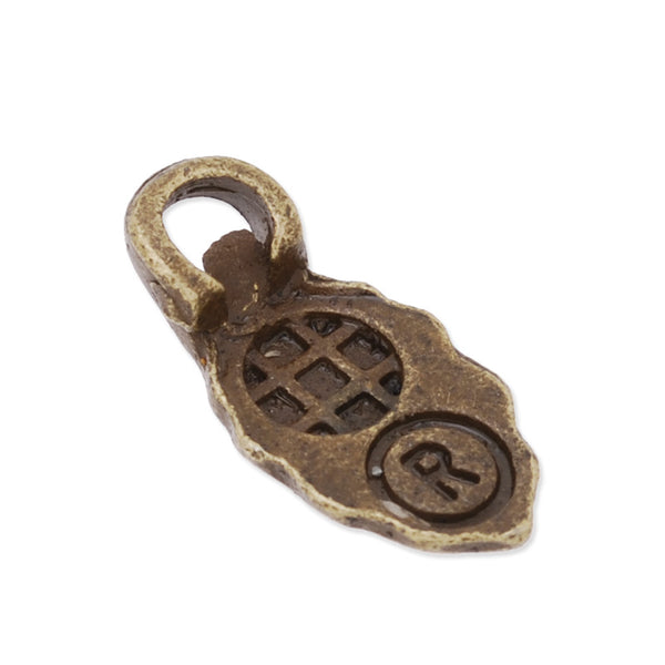 6.5x13mm Vintage edge oval Bails,Match Glue On Pendant Bails for Jewelry,Zinc Alloy Filled,Antique Bronze plated,50 PCS/lot