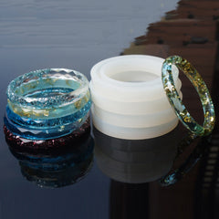 1 pcs 56mm Silicone Mold For Fine Bracelet Bangle Resin Mold Handmade DIY Resin Bangle