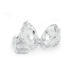 25*30mm Necklace Pendant Hollow Box,Silver Plated Pregnancy Peace Ball cage for 16mm beads,1pcs/lot
