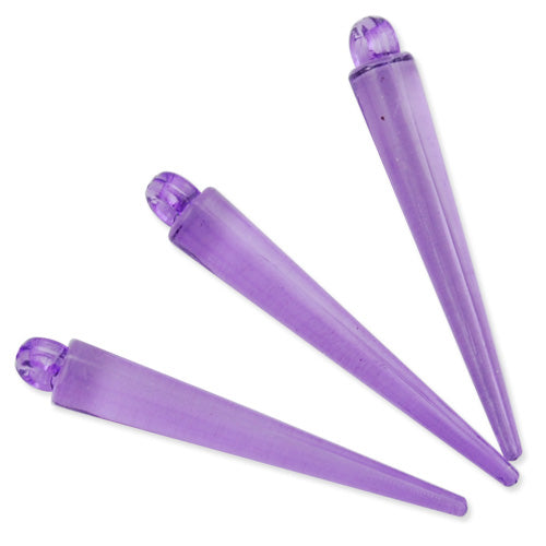 34 MM,Spike Beads,Teardrop,Purple,Sold 500 Grams Per Package,Approx 1520 PCS