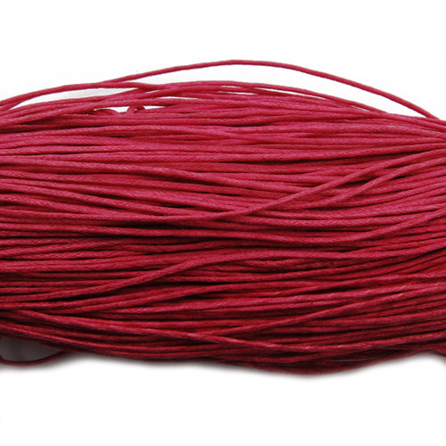 450M/Roll,1.0MM Red And Soft Cotton Waxy Cord