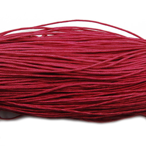 450M/Roll,1.0MM Red And Soft Cotton Waxy Cord