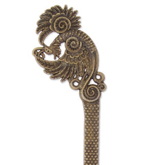 28x132mm Antique Bronze metal bookmark,phoenix,10pcs/lot