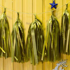 Paper Tassel Assembled or DIY Tassel Garland Wedding Photo Backdrop Birthday Party Decorations 12