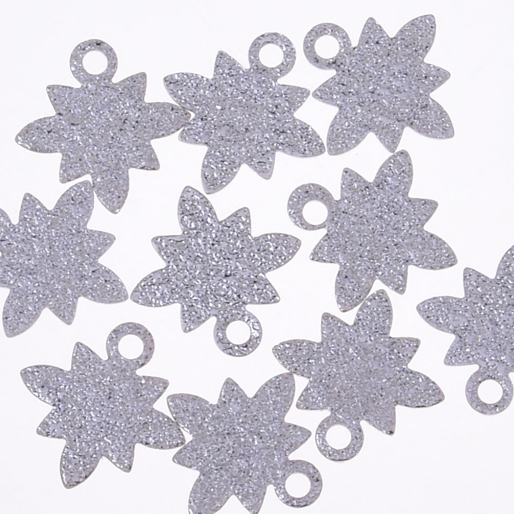 About 10mm brass Electroplate leaf stampings Leaf Stamping Tag Charms Stamping Tags jewelry pendants Gun Black 20 pcs