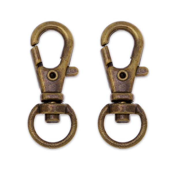 32*12mm Zinc alloy Key Chain with lobster clasp Wallet Chain Clasp Personalized Gift antique bronze 30 pcs 10182608