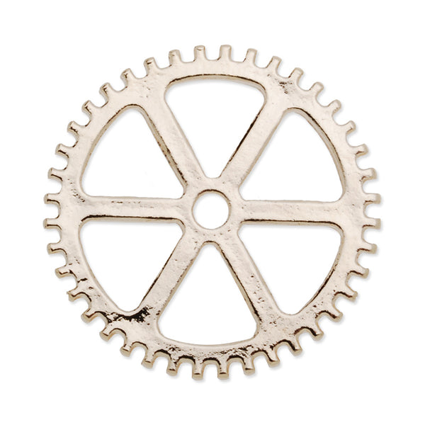 20mm Antique Rose gold Metal Steampunk, Gear Charms Connector for Gear Jewelry,50 picecs/lot
