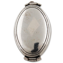 33*20 mm Antique Silver Oval double Lockets Pendant Victorian Style,Sold 20 pcs per pkg
