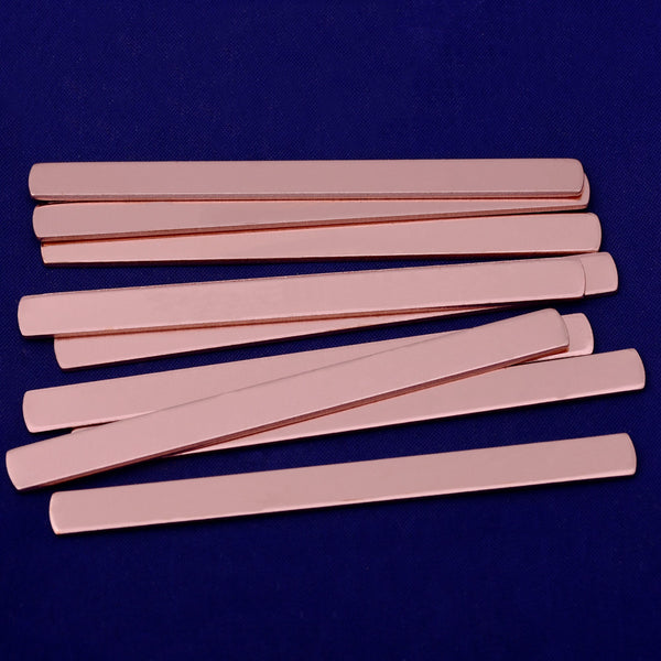 20pcs about 1/4"*3" tibetara®  Copper Metal Stamping Blank metal blanks Jewelry Making Blanks custom stamped 18 Gauges 10187250