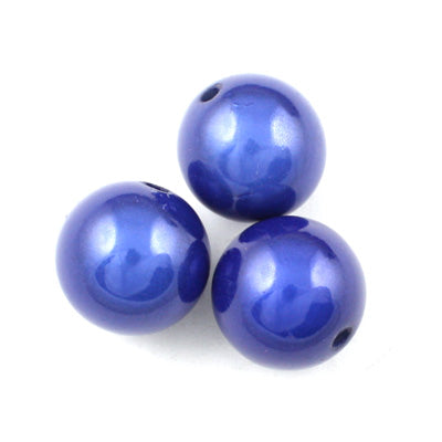 Top Quality 12mm Round Miracle Beads,Deep Blue,Sold per pkg of about 560 Pcs