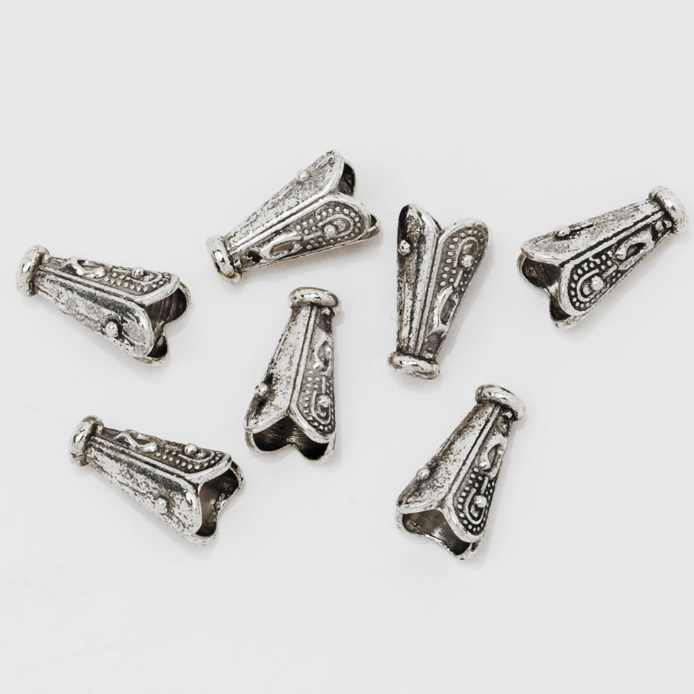 12mm Buddhism Bead Caps,Antique Silver Jewelry Findings,End Caps,sold 50pcs/lot