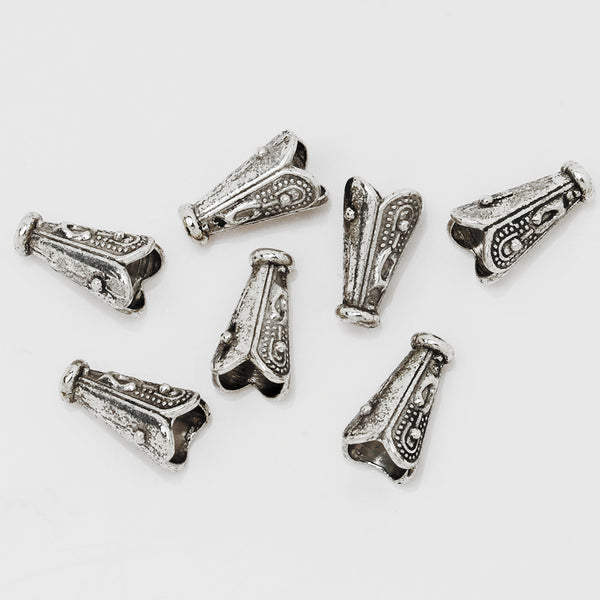 12mm Buddhism Bead Caps,Antique Silver Jewelry Findings,End Caps,sold 50pcs/lot