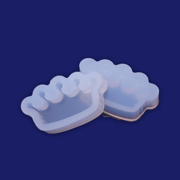 1 pcs Crown shape Crystal silicone mold pendant  32*18*7mm DIY Jewellery Making  Cabochons for earrings pendant Resin Silicone Mould