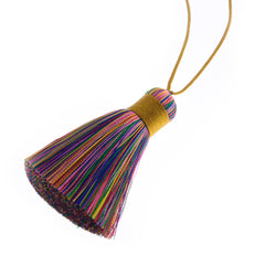 5cm High quality Handmade Silk Tassel Multicolor Rayon Tassel Supplies for jewelry bag charm 2pcs