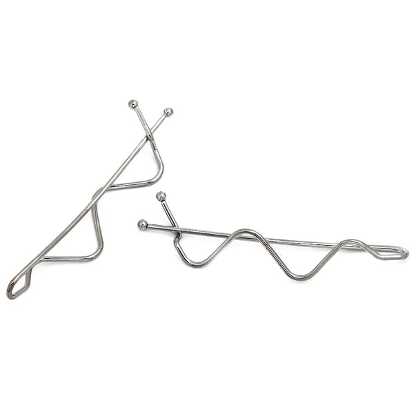 63*15mm Imitation Rhodium Minimalist Simple Hair slide,Metal hair barrette,Word bobby hair pin,20pcs/lot