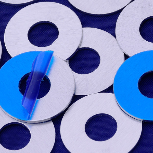 20pcs about 1 1/4" tibetara® aluminum round shape washer Stamping supplies Metal Blank Fantastic Shine 18 Gauges