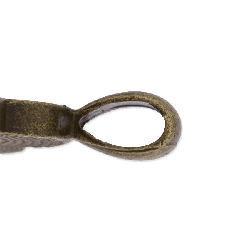 25mm(1 inch) triangle pendant trays,cambered corner,Zinc Alloy filled,antique Bronze plated,20pcs/lot