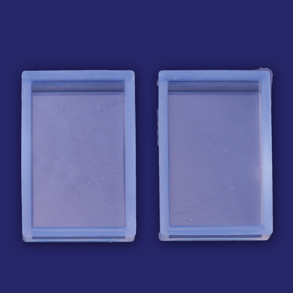 1 Pcs Transparent Silicone Mold for Jewellery Diy,Rectangle Mold Polymer Clay Baking Tools
