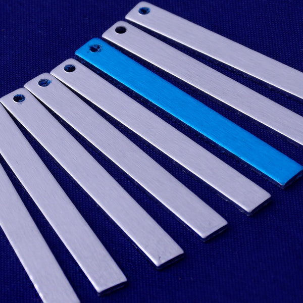 1 1/2"*1/8" Aluminum Stamping Blank Hand Stamping Blank Jewelry Stamping  18 Gauges 20pcs 10176950