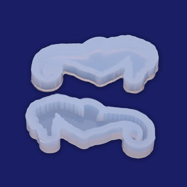 1 pcs The Hippocampus shape Crystal silicone mold pendant  44*20*7mm Jewellery Making  Cabochons for earrings pendant Resin Silicone Mould