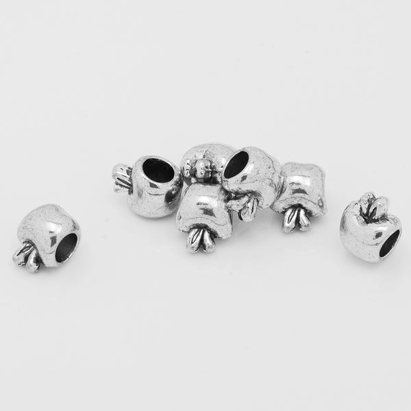 Tibetan Beads,Large Hole Spacer beads,Euro Style Beads,Spacer Beads,Thickness 8.5mm,sold 50pcs/lot