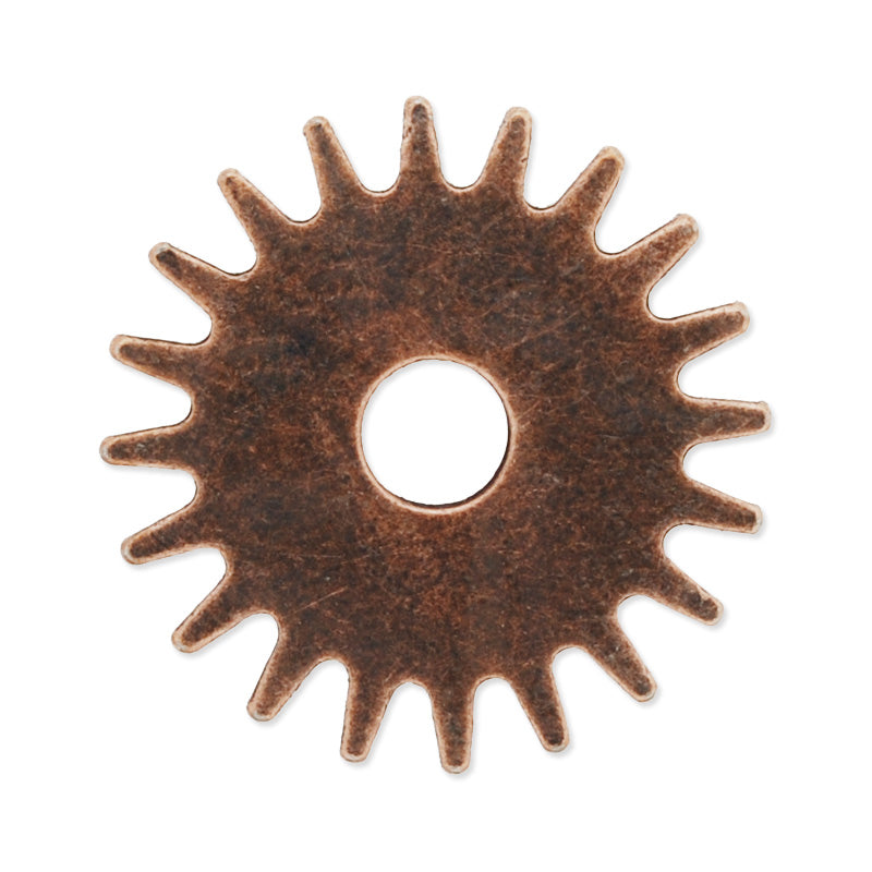 20mm Antique copper Metal Steampunk,Gear Charms Connector for Gear Jewelry,50 picecs/lot